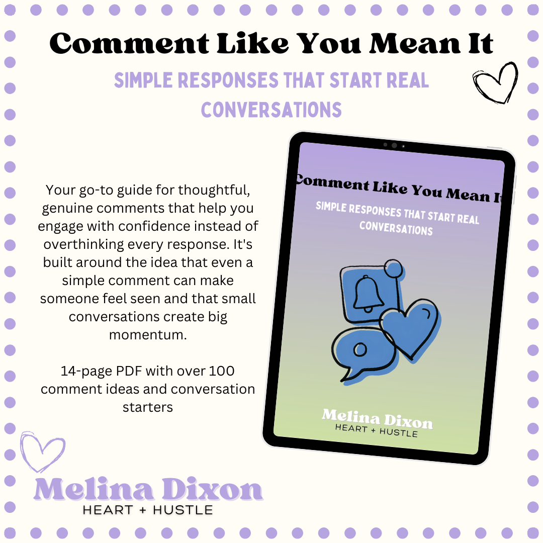 Comment Like You Mean It