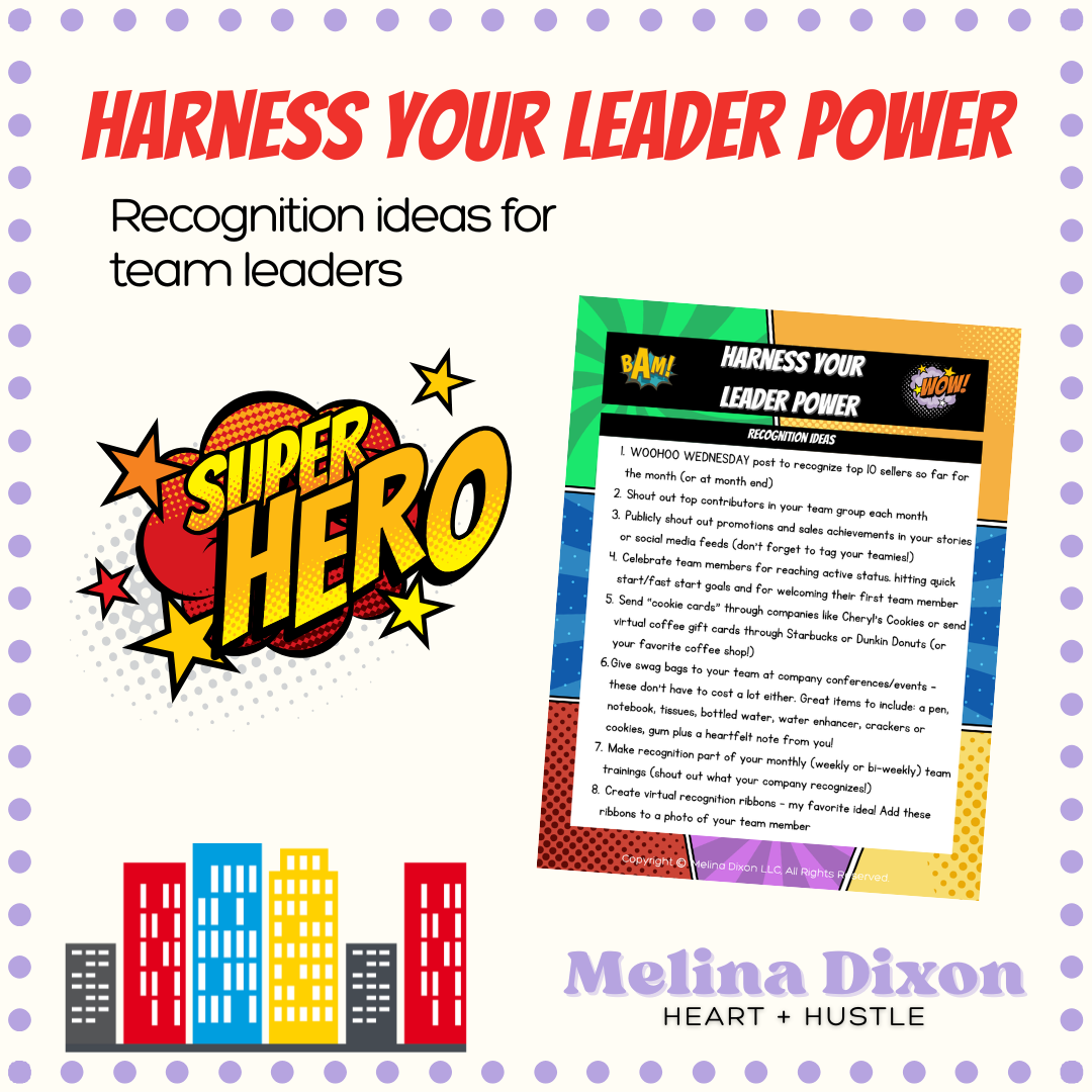 Harness Your Leader Power - Recognition Ideas for Team Leaders