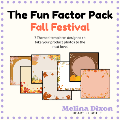 The Fun Factor Pack - Themed Product Templates To Help You Stand Out Online