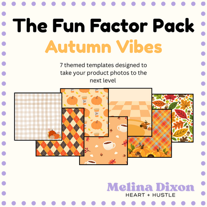 The Fun Factor Pack - Themed Product Templates To Help You Stand Out Online