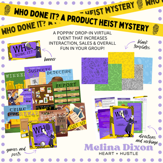 Who Done It? A Product Heist Mystery Poppin' Drop-in
